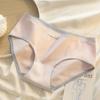 Panties Female Underwear Women's Pure Cotton Contrasting Color Casual Antibacterial Girl Sweet Mid Waist Seamless Triangle Wome Briefs Lingerie