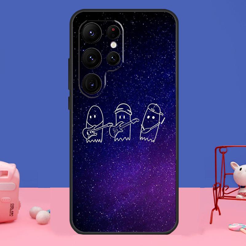 Чехол 'Джули и призраки' для Samsung Galaxy S23 S24 Ultra S21 S22 Plus Note 20 Note 10 S8 S9 S10 S20 FE