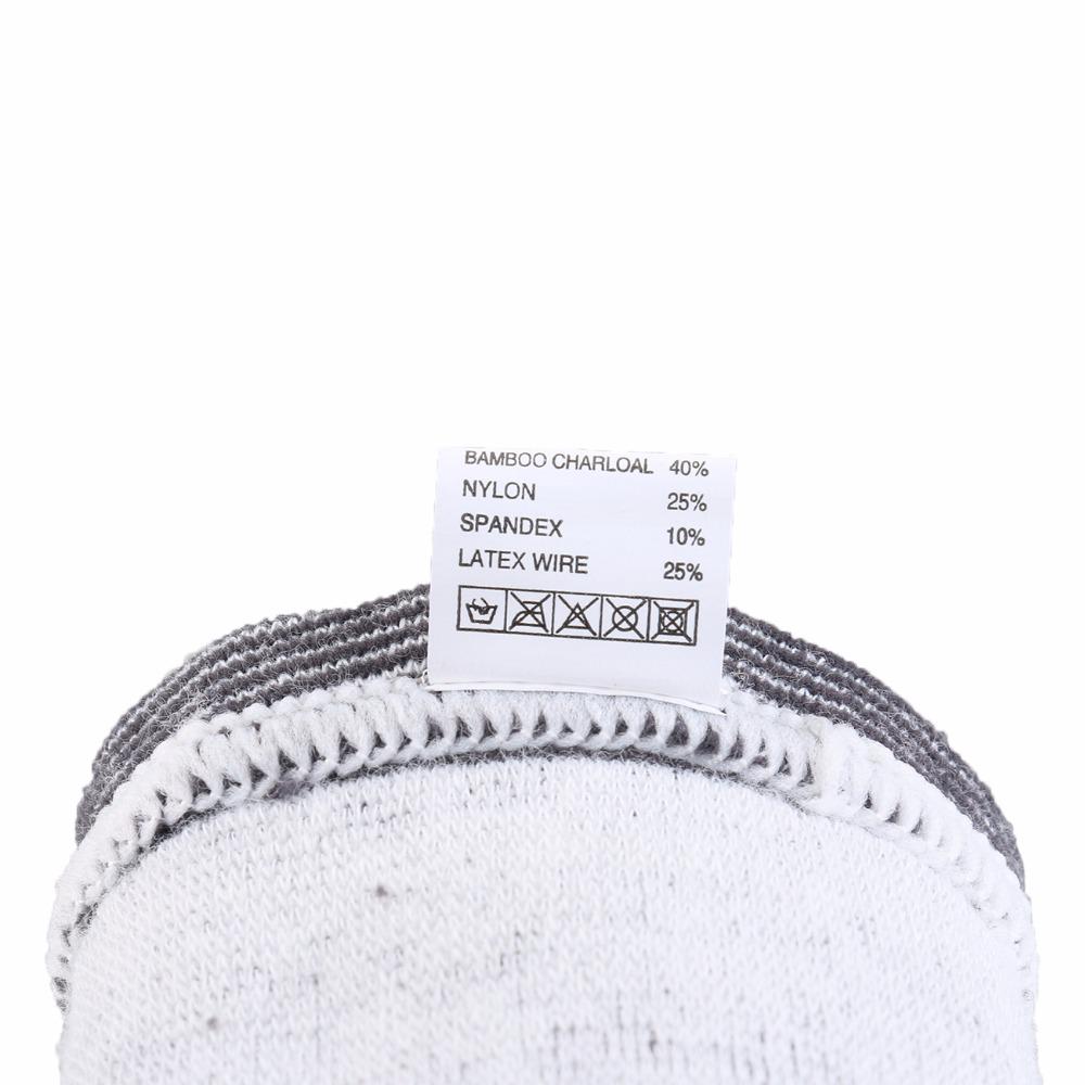 1 Bamboo Wrist Pair Charcoal Sleeve Support Band Brace Bandage Athlete Sports Basketball