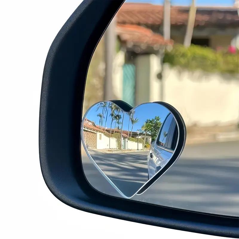 Frameless Rearview Mirror Fan-shaped Glass Reversing Small Round Mirror 360 Degree Ultra-high-definition Auxiliary Reflector Car Blind Spot Mirror