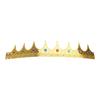 Golden Royal King Crowns,Delicate Birthday Crown Hat Princed Costume Accessories Halloween Shower Party Photo Props