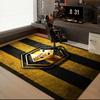 Powerful Symbol Design Printed Office Carpet Chair Cushion  Entryway Rug, Rugs for Living Room, Bedroom Christmas gifts
