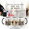 Creative Color Changing Novelty Halloween Decoration Tea Cup Drinkware Coffee Mug Milk Bottle