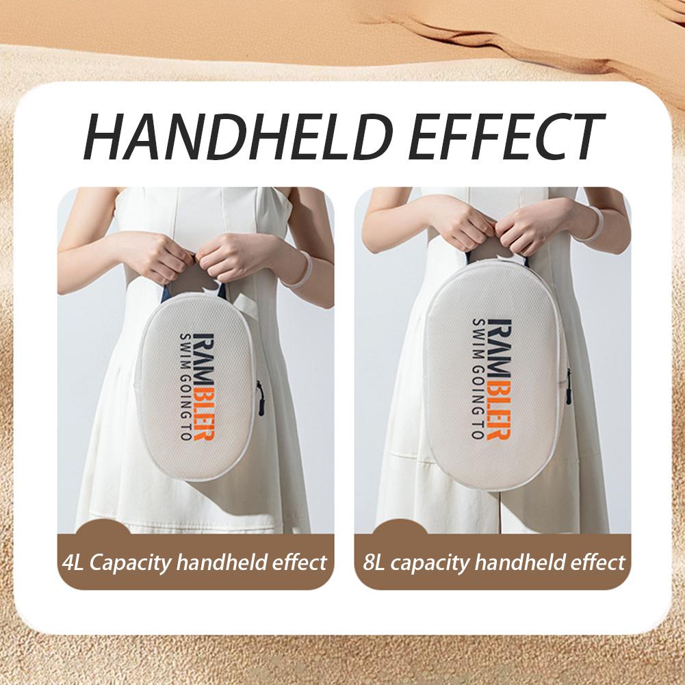 Водонепроницаемая сумка для фитнеса и плавания EVA, большая вместительная косметичка для пляжа, органайзер для косметики для дома и путешествий