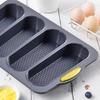 Silicone Baguette Mold Non-Stick Bread Baking Tray High Temperature Resistant Kitchen Baking Accessories