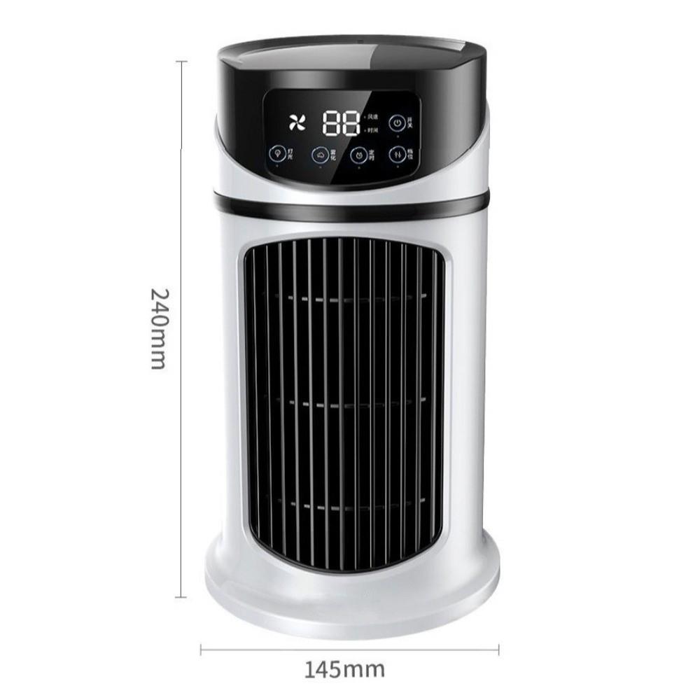 6-Speed Air Cooling Fan 6-Hour Timer Cold Air Conditioner Fan Useful Air Cooler Home Use