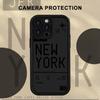 Мягкий чехол для телефона Fly To New York для iPhone 13 12 11 Pro Max XR XS Max 16e 15 16 14 Plus 17 Air