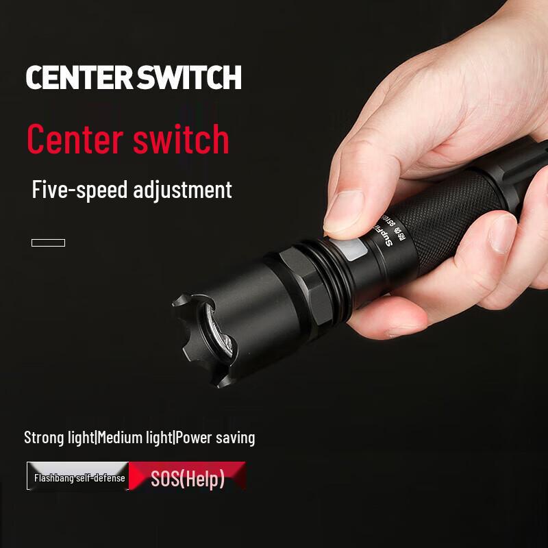 SupFire A10 Mini Portable Rechargeable LED Flashlight