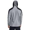 Under Armour Мужская толстовка Baselin Современная серая с капюшоном Умеренный Обычный 1356765-011