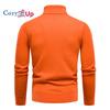 Cozy Up 11 Colors Men's Autumn and Winter Turtleneck Plus Velvet Thickened Round Neck Knitted Sweater