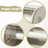 Paper Towel Holder Roll Organizer Tissue Papers Dispenser,with Top Storage Shelf Spice