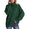Womens Loose Turtleneck Knit Sweater Long Sleeve Pullover Casual Fall 2026