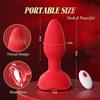 Секс-игрушки Rose Вибраторы, Вращение на 360° Игрушки для взрослых для женщин, Пульт дистанционного управления 10 режимов вращения и вибрации, Секс-игрушка для пар Массажер простаты