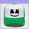 Хлопковая бейсболка Marshmello с защитой от солнца для мужчин и женщин, с возможностью печати индивидуального логотипа