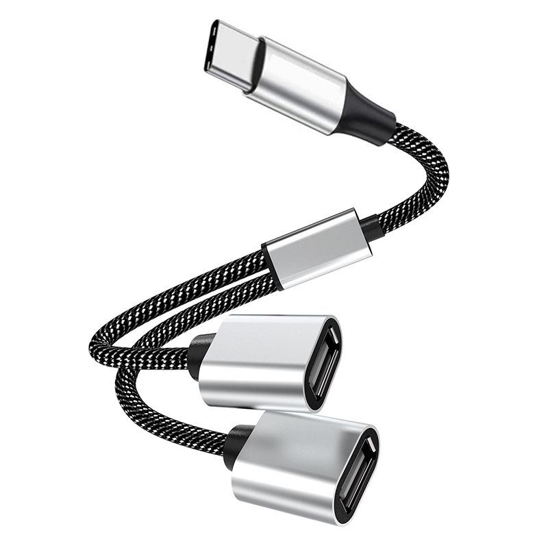 USB-C концентратор, зарядное устройство, разветвитель, док-станция для телефонов, компьютеров, планшетов