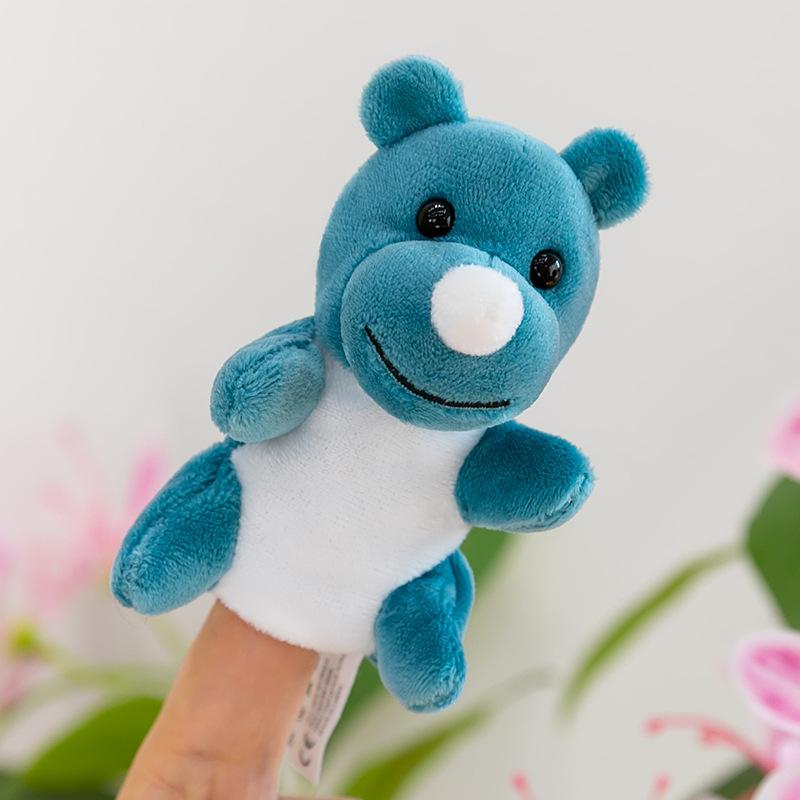 Лесное животное Пальчиковая кукла Панда Плюшевая игрушка Дети Океан Акула Кукла