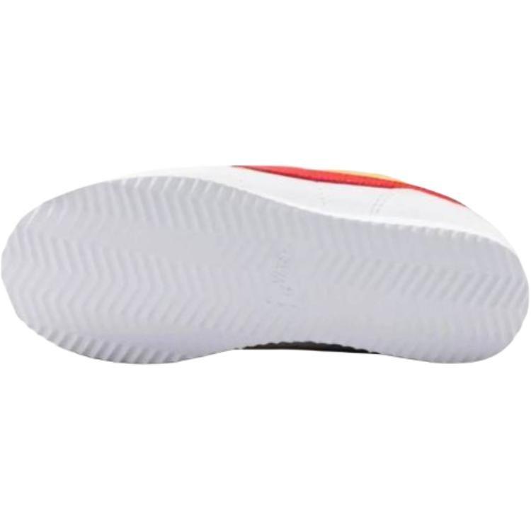 Nike Кроссовки для бега Nike Cortez Basic SL из синтетической кожи, низкие, детские, Белые с красным, для детей от 3 до 7 лет, IQ7669-161