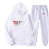 2023 TRAPSTAR Модный Худи с Буквами Свитшот Спортивный Комплект для Мужчин и Женщин - Повседневный, Свободный Крой.