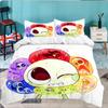Colorful Cartoon Dandy 3PCS Bedding set,Ideal for 1pc Duvet Cover And 2pcs Pillowcases Perfect for Fan gift,Ideal for Bedroom, Dormitory