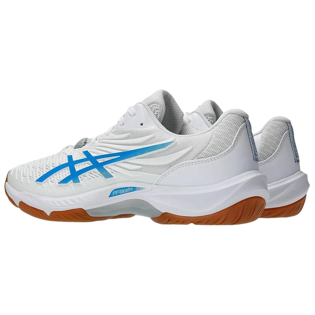 Men's Sneakers ASICS COURT CONTROL FF 4 Badminton Shoes Unisex Low-top White/Provisional Blue
