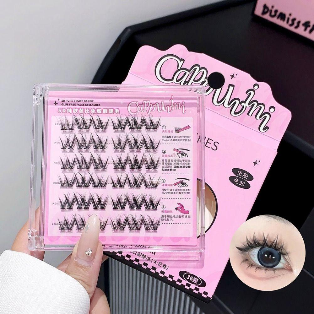 DIY индивидуальные накладные ресницы комический глаз самоклеящиеся накладные ресницы вечеринка