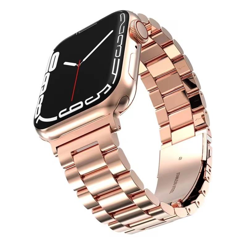Ремешок IKYOU Совместимость с Apple Материал Нержавеющая сталь Apple Watch S10/S11/SE/Ultra 3 Все серии коллекции 225 ik+b31
