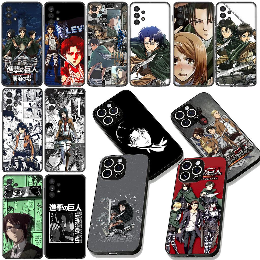 Чехол для телефона Levi Attack on titan Eren Jaeger для Motorola Moto Edge 50 30 Fusion 40 NEO Ultra Pro G22 G23 G20 G35 G84 G13 G53