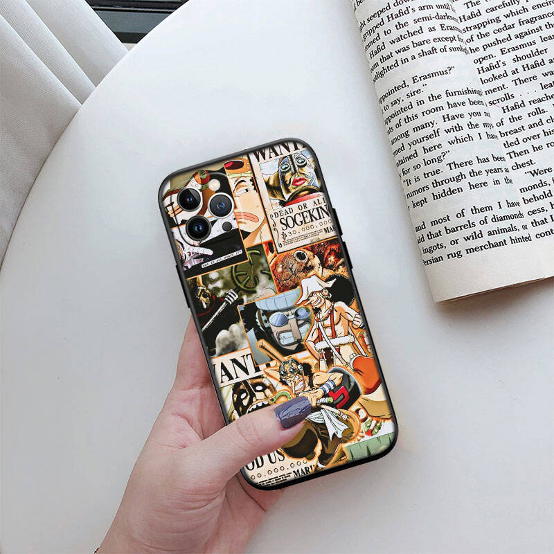 MH116 One Piece GOD Usopp New Shell Phone Case for Xiaomi Poco F5 F6 C40 C65 C55 C50 C51 M7 X7 C75 M6 C71 F7 C85 F8 Pro Ultra