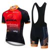 Mens Cycling Jersey Pro Team Style Short Sleeve Road Bike Apparel Breathable Quick Dry