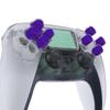 eXtremeRate Custom Replacement Dpad Action Purple for PS5 and Controllers Buttons, & Clear, BDM-010, BDM-020, BDM-030, BDM-040, BDM-050