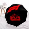 F1 Racing Car Logo Automatic Opening And Closing Umbrella Cartoon Logo Design Portable And Foldable For All Seasons Traveldailysmall Luxuryoutdoor