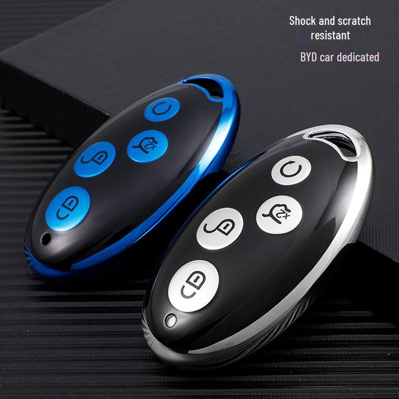 Чехол для ключа BYD для Tang 2-го поколения, Song Pro, New Qin Pro, DM21 - Новый чехол для электромобиля