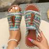 Spring and Summer Large Size Women's Sandals Fashion Flat Slippers for Women
