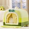 Pet Kennel Curved Warm House Villa Cat Kennel Winter Dog Kennel Pet Supplies for Large Dogs