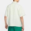 Nike Рубашка на пуговицах с коротким рукавом и вышитым логотипом, мужские топы, светло-зеленый HJ3956-091
