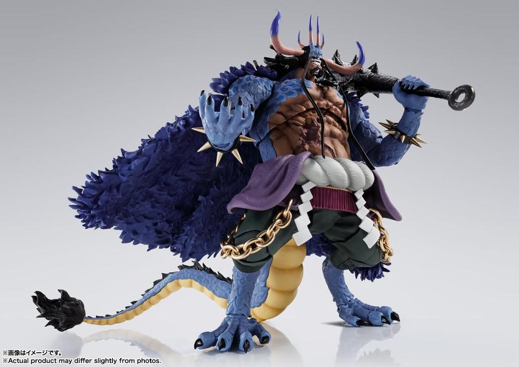 TAMASHII NATIONS ONE PIECE Beast Kaido Beast 245mm Painted Movable Figure S.H.Figuarts (Human Type) Approx. PVC&ABS