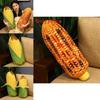 Simulation Roasted Corn Plush Doll Toy Pillow For Home Decor And Gift