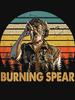 Burning Spear Retro Burning Art Spear Music Jamaican Singers Essential T-Shirt