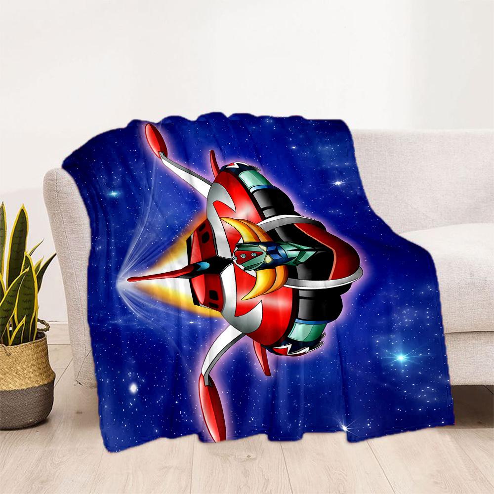 Robotic Beast In Action Flannel Blanket-Soft and Suitable for Sofas,Beds,Offices,Travel,All Seasons,Great Gift for Holidays and Birthdays.