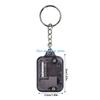 HX6F High Quality Mini Music Box Keychain Elegant Multicolored Music Box Keychain Perfect For Music Lovers And Collectors