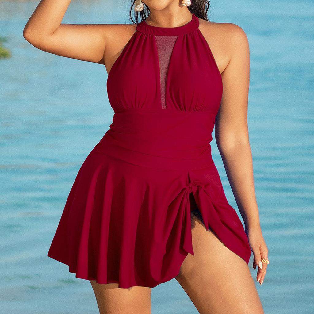 Женский купальник Solid Plus Sense Bikini с подкладкой для груди No Steel Bra Swimwear