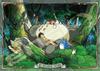 Jigsaw Puzzle Art Crystal Jigsaw My Neighbor Totoro Totoro and Ohirune 500 Pieces