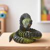 Змее-Дракон 3D Печатные Фигурки Новогоднее Украшение Традиционное Настольное Украшение Креативный Ландшафт для Дома и Сада Подарок для Детей