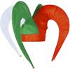 Jester Clown Hat with Bells Soft Felt Festival Hat Adult Funny Clown Costume Hat for Halloween Carnival Party Cosplay Props