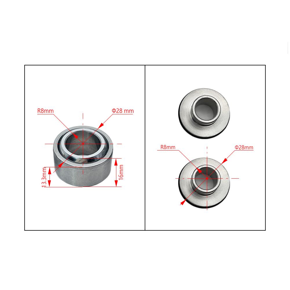 OTOM Motorcycle 2017-2023 PDS Rear Shock Fisheye Bearing Lower Absorber Bushing Kit For KTM EXC EXCF XCW XCFW 150 250 300 450