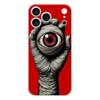 Мягкий чехол для телефона для iPhone 17 Air 16E 16 11 15 14 Pro MAX 12 13 7 8 Plus SE Пасхальный чехол Защита Узор 'Страшный глаз дьявола'