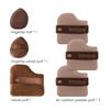 6pcs/set Makeup Blender Puff Air Cushion Foundation Sponge Loose Powder Puffs Cosmetic Applicator Tool Wholesale Dropshipping