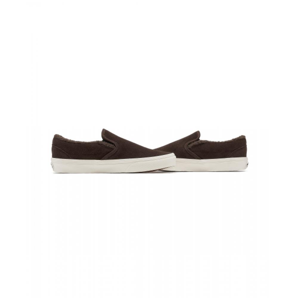 Vans Классические слипоны Шерпа Коричневые Vn000ct5dfm1