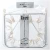 Almor MT Square Laundry Drying Hanger, White, Approx. 63 x 35 x 32.5 cm, 32 Pinch, Lightweight and Durable Aluminum Frame