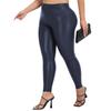 Yoga Pants New Arrival High-Waisted PU Solid-Colour Casual Pants Pencil Pants Tight Pants